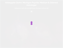 Tablet Screenshot of michiganpsychicmedium.com